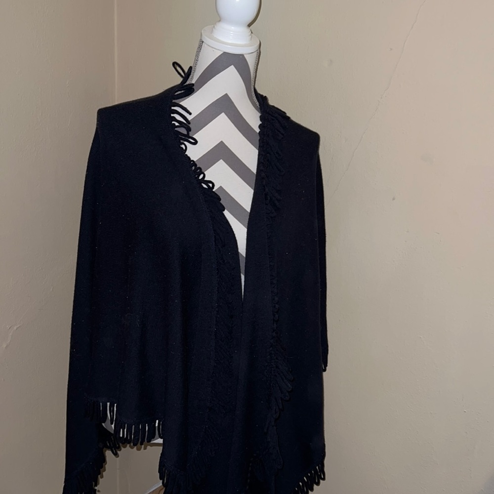Navy blue shawl